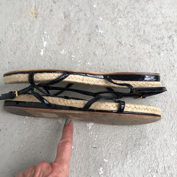 Miu Miu Black and Tan Sandals - Picture 2 of 6